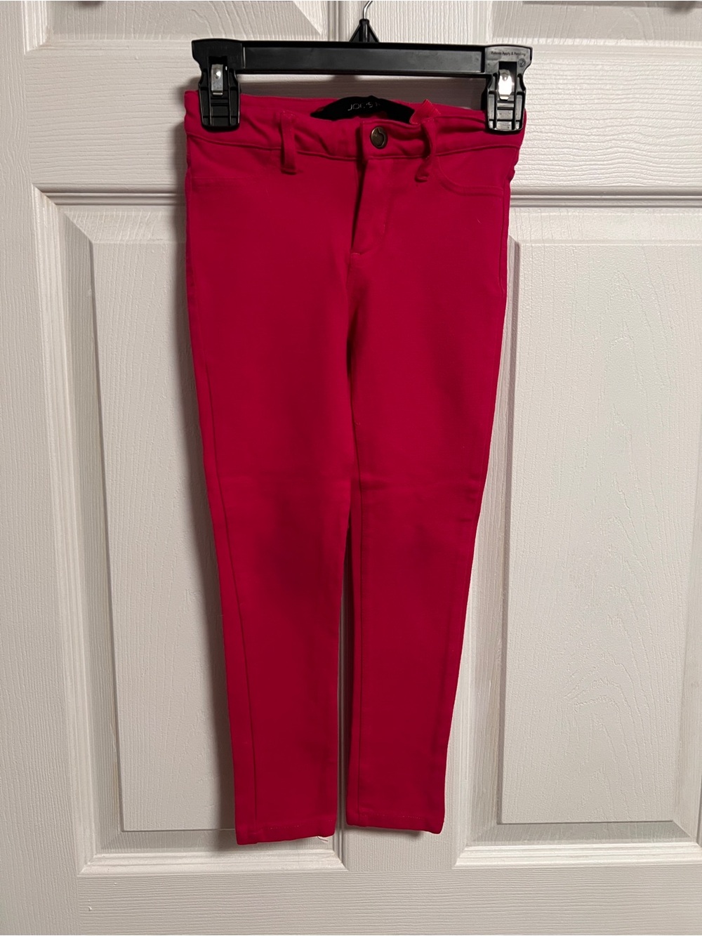 Girls' Bright Pink Stretch Jegging Pants🩷